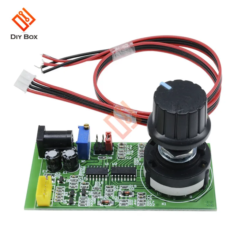 

DC 5-12V 1Hz-100KHz PWM Frequency Signal Generator Source Pulser Pulse Square Wave Generator
