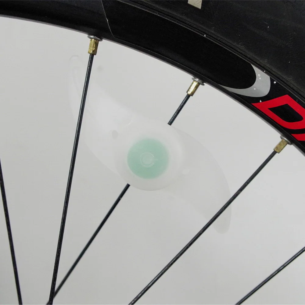 2 шт. велосипедный спиц провод шина колесо полумесяц декоративный светильник супер светодиодный яркий светильник для велосипеда аксессуары