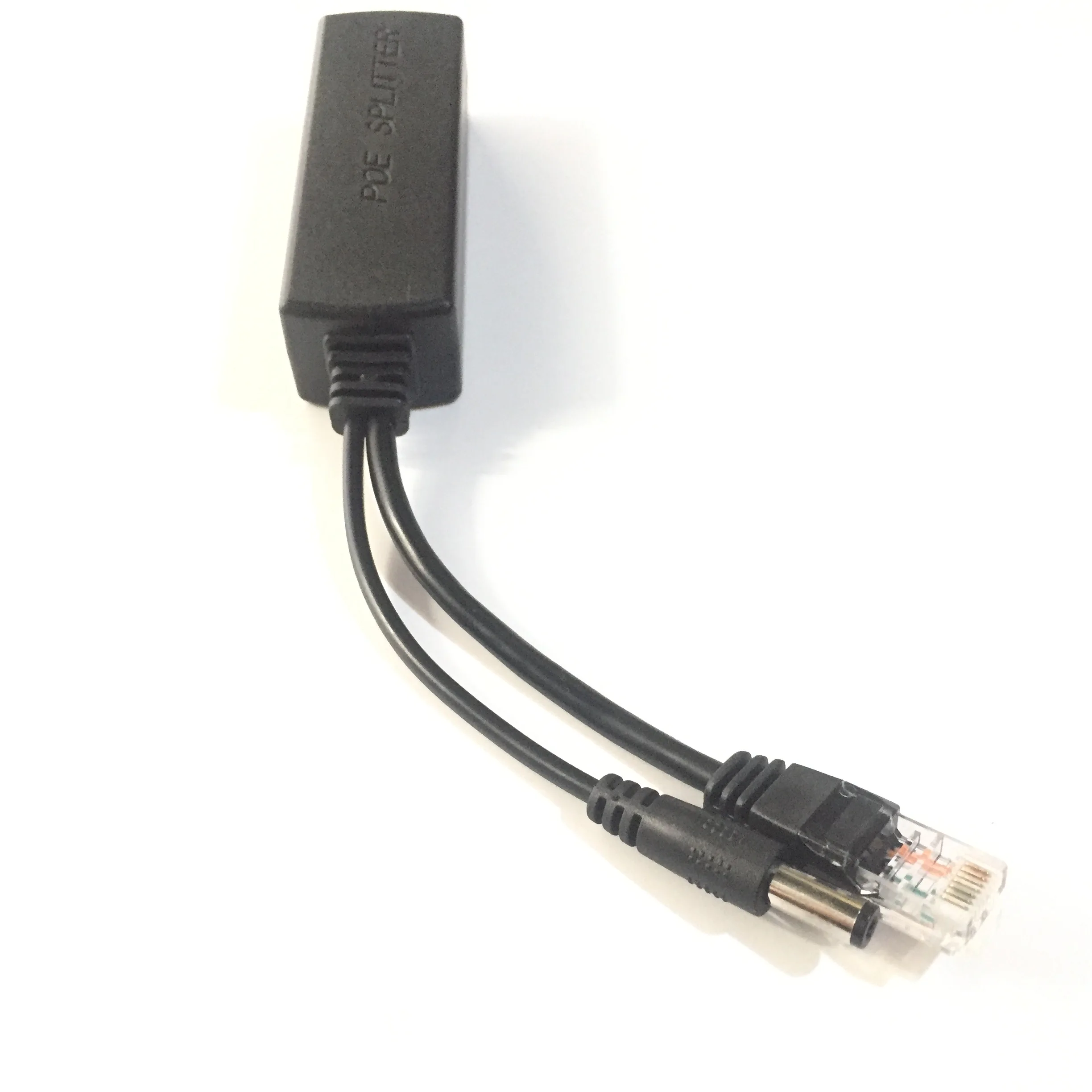 48V мощность через Ethernet кабель-Сплиттер PoE адаптер IEEE802.3af 12V DC для ip-камеры