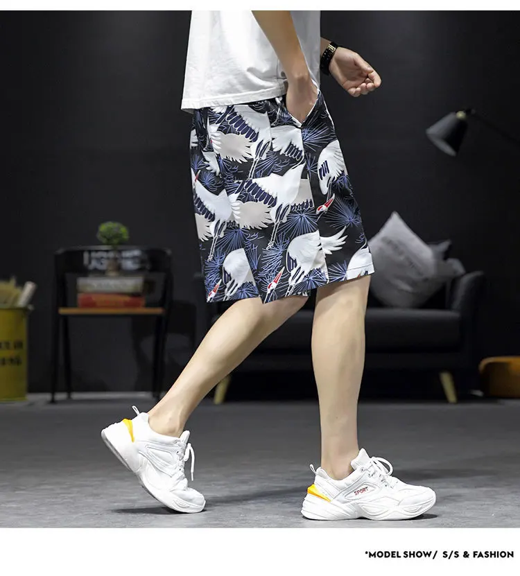 Stijlen Boardshort Losse Trekkoord Zomer Mannen En Vrouwen пляжные шорты для будущих мам Gedrukt нитка/переработка отходов Мужские Шорты для купания Рубашки домашние Korte Homme