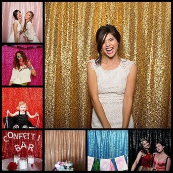 

Sequins Photography Background Blingbling Party Backdrops Home Decor