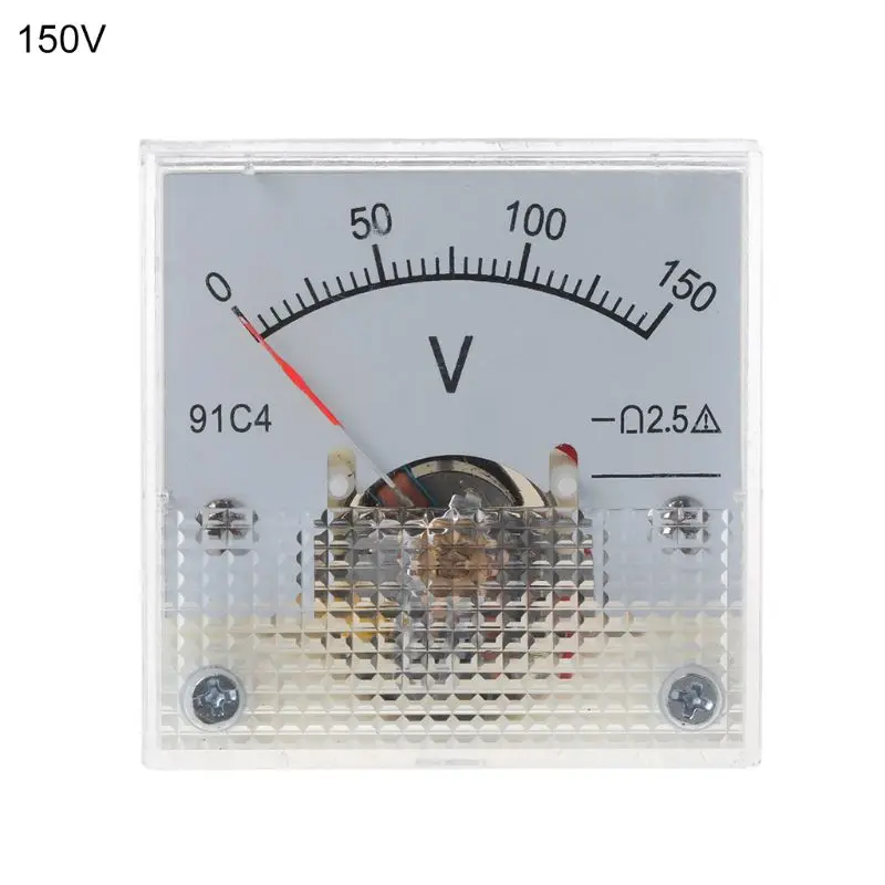 VAILANG 91C4 Amp/èrem/ètre DC Panneau de Compteur de Courant analogique Pointeur m/écanique Type 1//2//3//5//10//20//30//50//100//200//300 500mA A Amp/èrem/ètres m/écaniques 10A
