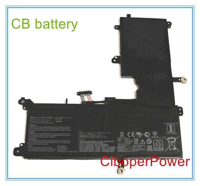 Оригинальное качество 11,55 V 42Wh B31N1705 Батарея для TP410UA 3ICP5/57/80 Серия ноутбуков