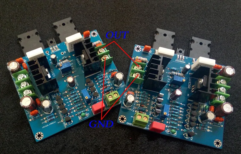 Полевой эффект FET(K246)+ 2sa1943 2sc5200/NJW0281 NJW0302 marantz после класса HiFi зеркальная Плата усилителя симметрии 70 Вт* 2 2,0