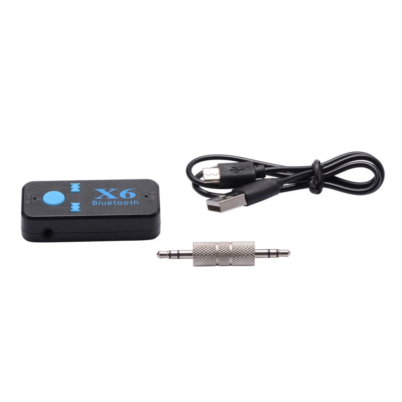 X6 беспроводной Bluetooth 3,5 мм AUX аудио стерео музыка домашний/Автомобильный приемник USB адаптер