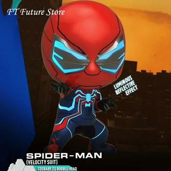 

Hot Toys COSBABY Spider-Man Mini Figure COSB618/COSB617/COSB619 Anti Octopus Suit/Negative Space/Speedy Battle Suit Model Toys