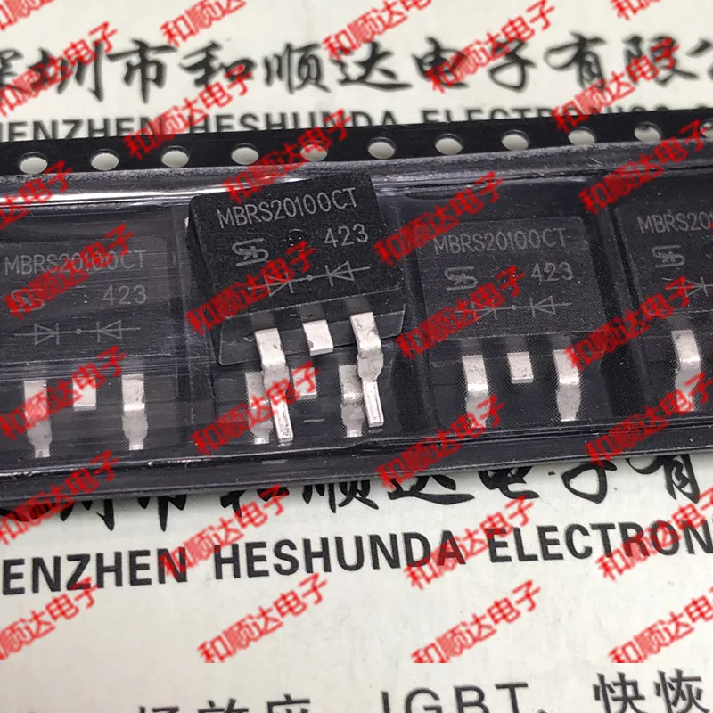 10 шт./лот MBRS20100CT новые имеющиеся в 263 100V 20A