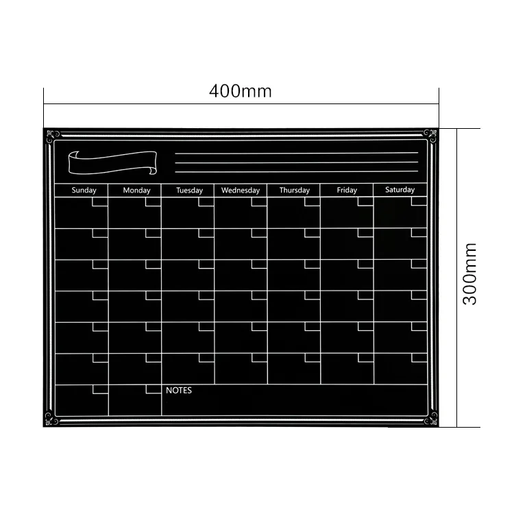 

Currently Available Sell 40 * 30cm Magnetic Calendar Fridge Magnet Household Memorandum Message Board Wipable Write Whiteboard