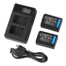 2 Pack NP-FW50 Replacement Battery and LCD Rapid Dual Charger for Sony Alpha a7, a7 II, a7R, a7R II, a7S, a7S II, a5000, a5100, 2 Pack NP-FW50 Replacement Battery and LCD Rapid Dual Charger for Sony Alpha a7, a7 II, a7R, a7R II, a7S, a7S II, a5000, a5100,