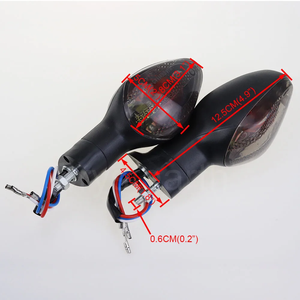 Для 07-12 Honda CBR600RR 2007 2008-2012 задний фонарь Тормозные встроенные Сигналы поворота светодиодный свет+ 1 пара индикаторных мигалок лампа