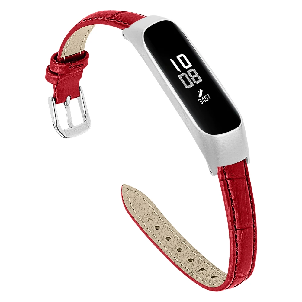 Кожаный ремешок для часов для samsung Galaxy Fit-e SM-R375 Смарт часы браслет Мода замена Браслет Correa