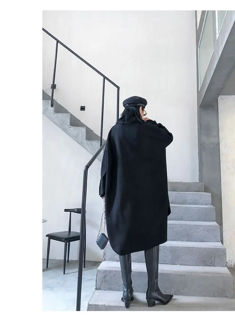 XITAO, европейский стиль, шерстяные платья, уличная одежда, женское платье нестандартного размера плюс, осенне-зимняя одежда, женские платья DMY1433