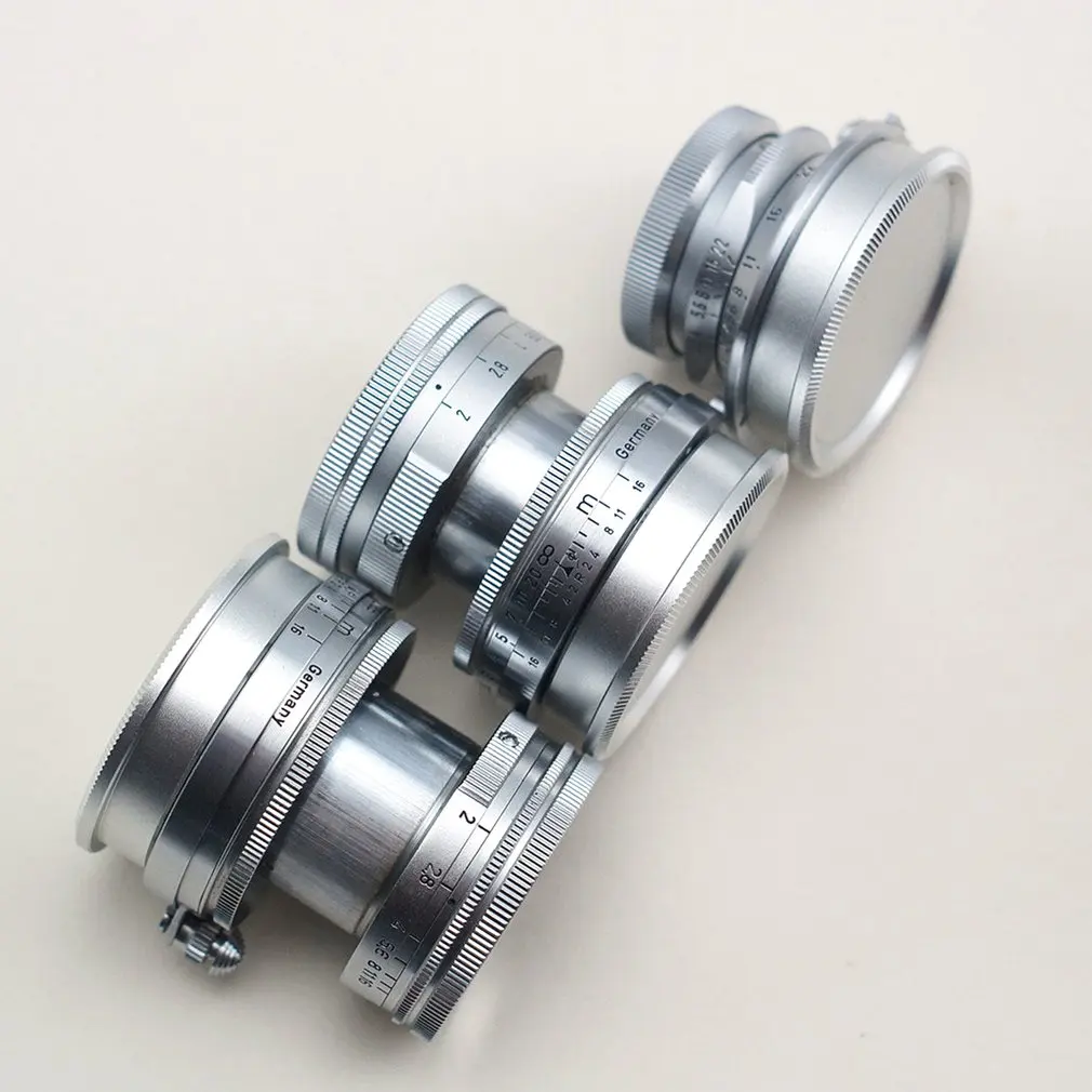 Металлическая защитная крышка для переднего и заднего объектива M39 от пыли