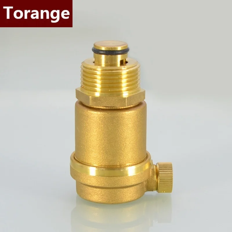 Brass automatic exhaust valve 1/2inch 3/4inch 1 inch heating and air conditioning tap water pipe vent valve DN15DN20DN25
