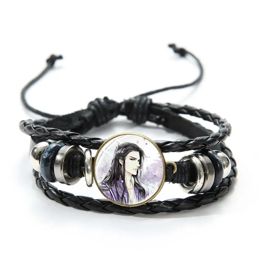 SONGDA, хит, аниме Mo Dao Zu Shi, браслет, милый мультяшный рисунок, Wei Wuxian Lan Zhan, косплей, браслет, лучшие сувениры для поклонников, подарок