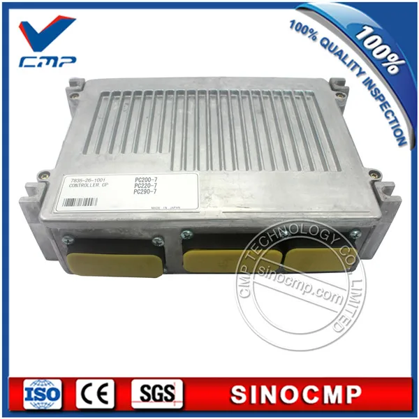 Контроллер для экскаватора панели 7835-26-2000 для мини-экскаватора Komatsu PC300-7 PC300LC-7 PC350-7 PC350LC-7 PC340LC-7 PC380LC-7, 1 год гарантии