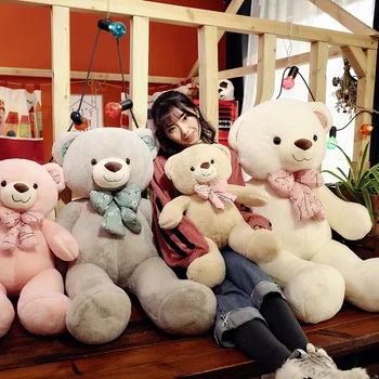 

New Style Teddy Bear Plush Toy Stuffed Animal Big Bear Toy Plush Doll Children Ragdoll Toy Valentine's Day Gift