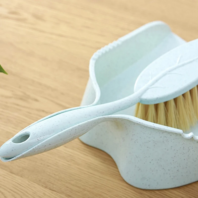 Mini Plastic Dust Cleaning Sweeper Desktop Keyboard Brush Broom Dustpans Multi-functional Broom For Household Cleaner