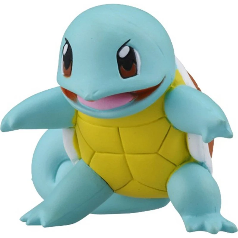 Takara Tomy Pokemon Moncolle-EX Sun Moon 4 см коллекция мини-игрушек Фигурка Сквиртл Новинка 968528