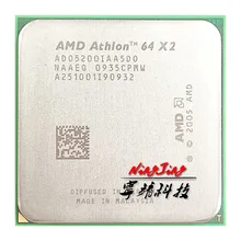 Amd athlon 64 x2 5200 + 5200 2.7 ghz processador cpu duplo-núcleo ado5200iaa6cz soquete am2