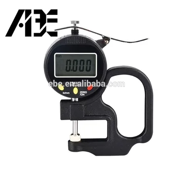 

0-10mm resolution 0.001mm depth 30mm high precision electronic digital micron thickness gauge