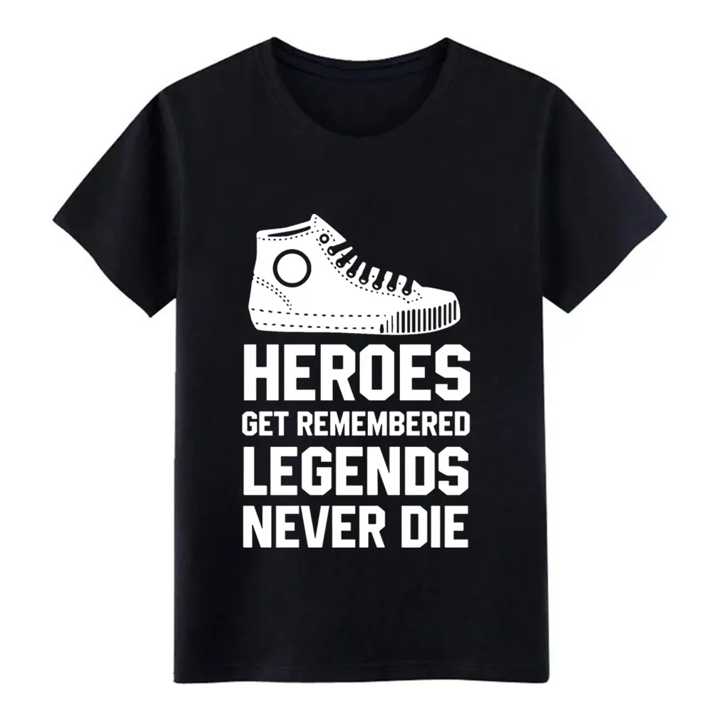 Футболка с героями из мультфильма запомните легенды never die run Мужская