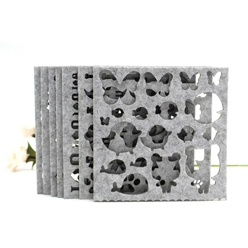 7pcs Wool Felt Needle Felting Craft Kit