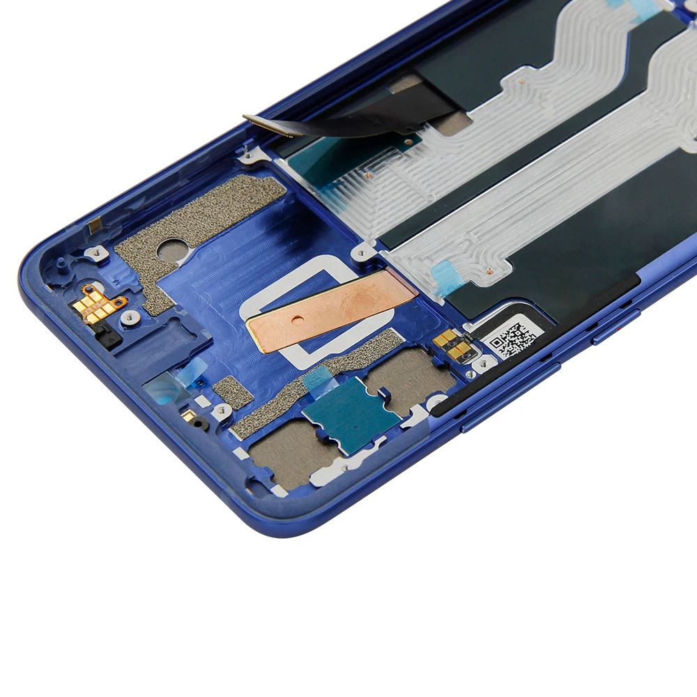 6,4" AMOLED ЖК-дисплей для zte Axon 10 Pro 5G/4G ЖК-дисплей сенсорный экран дигитайзер отдел в сборе с рамкой