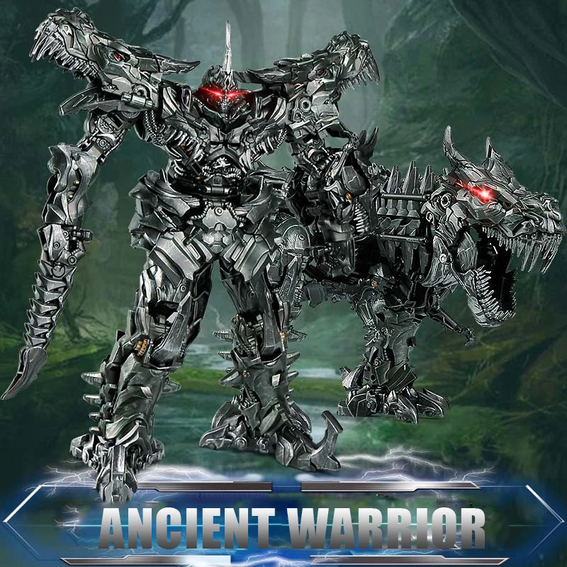

Transformation Movie Robot LS05 the Ancient Leader Warrior Dinosaur Oversize Masterpiece Alloy Action Figures Model Children Toy