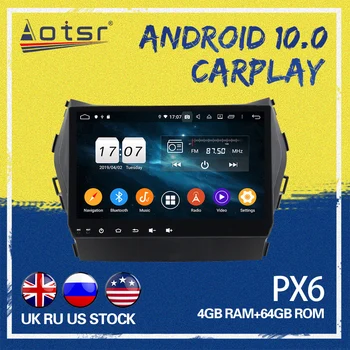 

AOTSR Car GPS Navi For Hyundai IX45 Sante Fe 2014-2018 Android 10.0 Car GPS Navigation Touch Screen Octa Core Car Radio play
