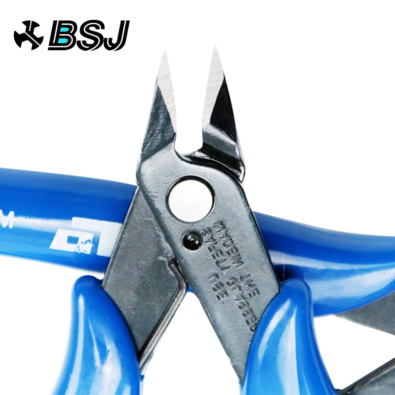 

Electrical Wire Cable Cutters Cutting Side Snips Flush Pliers Nipper Anti-slip Rubber Mini Diagonal Pliers Hand Tools
