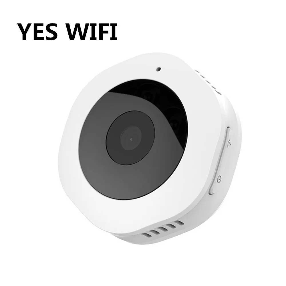 WIFI version White HD 1080P DV/Wifi микро камера ночная версия мини Экшн-камера с датчиком движения видеокамера диктофон Скрытая TF карта - Цвет: WIFI version White