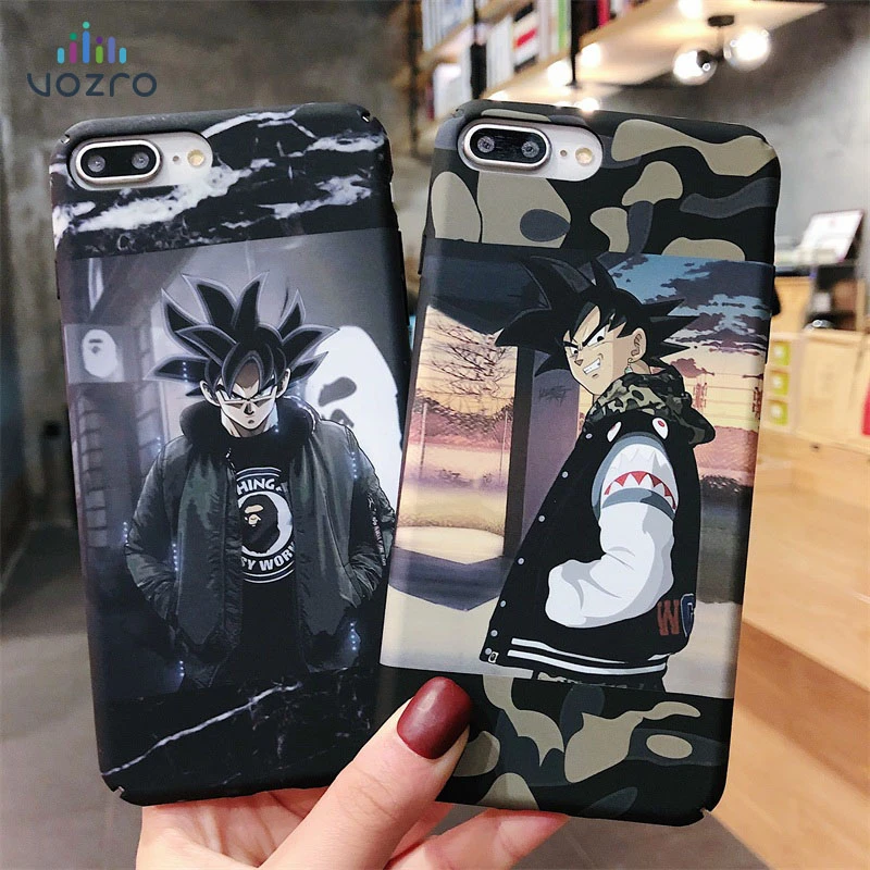 VOZRO Dragon Ball Телефон чехол для iPhone 6 6s 7 8 Plus X Xr Xs Max Чехлы для телефона аксессуары сумка