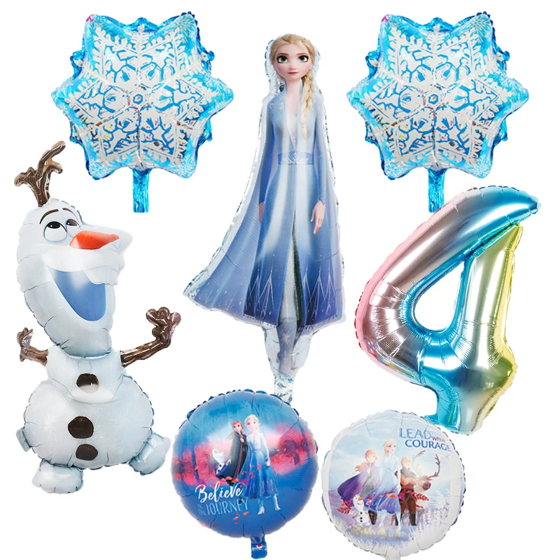 Globos De Aluminio De Elsa Olaf Disney Princesa Frozen Para Baby Shower Nina Muneco De Nieve Decoraciones Para Fiesta De Cumpleanos Juguetes Para Ninos 1 Unidad Globos Y Accesorios Aliexpress