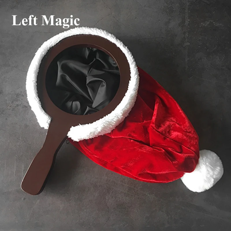 Change Bag - Repeat (Christmas Hat Large) Magic Tricks Object Appear Vanish Magia Magician Stage Party Illusions Gimmick Funny | Игрушки и