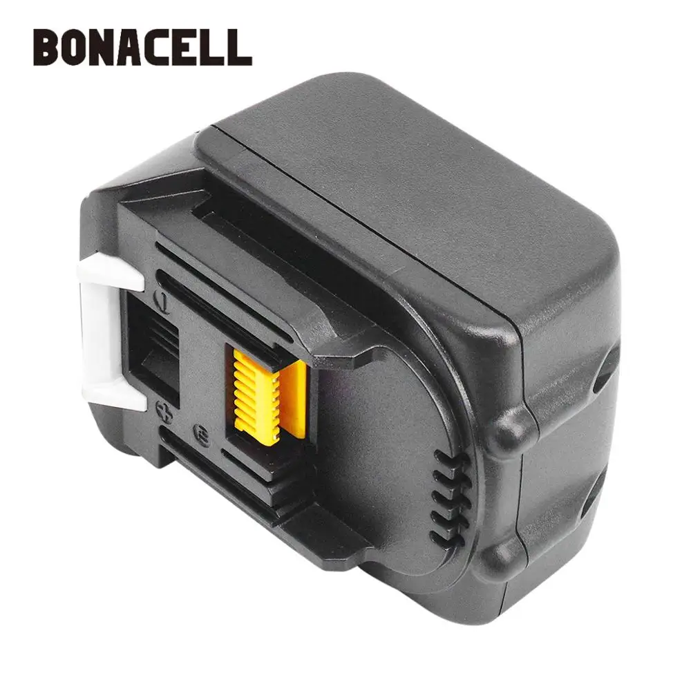 Bonacell 14,4 В 6000 мАч литий-ионная аккумуляторная батарея для аккумуляторных инструментов Makita BL1430 BL1440 194558-0 194559-8 L30