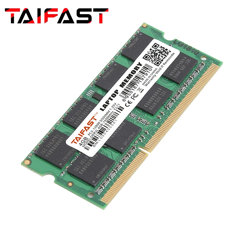 Память ОЗУ Taifast DDR3 4 Гб 1333 МГц 2 ГБ 8 1600 Sodimm для ноутбука | Компьютеры и офис