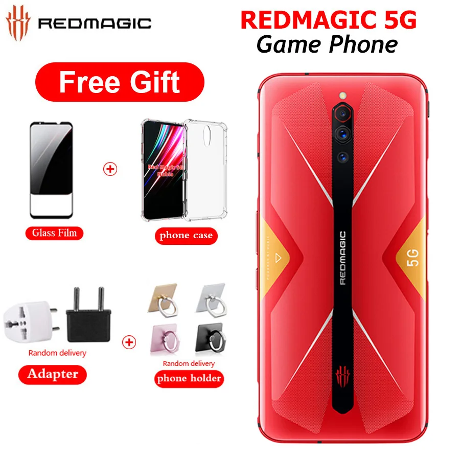 Nubia RedMagic мобильный телефон экран 5 дюймов 8 ГБ/12 Гб ОЗУ 6 65 ГБ/128 ПЗУ | Мобильные