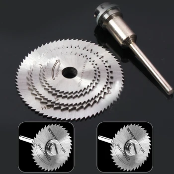 

22-44mm HSS Wheel Saw Blade Set For Drill Cutting Circular Mini Rotary Disc Tool