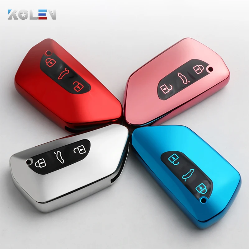 Auto Schlüssel Fall Shell Remote Smart Key Cover Fob Fall Halter Silikon  Für VW Volkswagen Golf MK7 GTI Golf 7 golf 7,5 GTI R GTE GTD - AliExpress