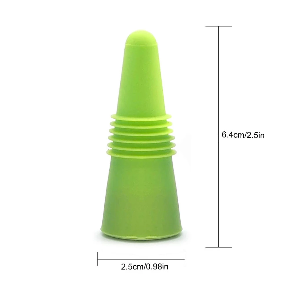 1 шт винные пробки многоразовые силиконовые бутылки для напитков упаковщик