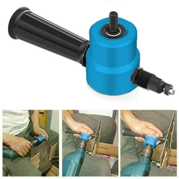 

Parts Sheet Nibbler Dual Head Metal Cutting Nibbler Hole Saw Plastic Handle