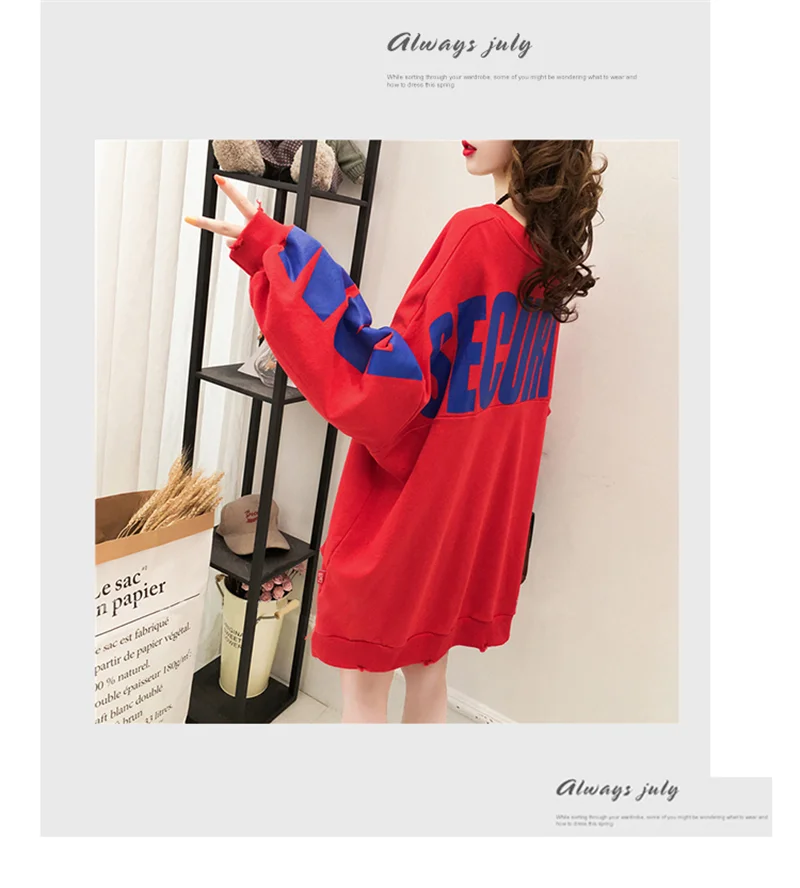 Women Hoodies Spring Harajuku Cool Jumpers Loose Long Sleeve Hoodies Sweatshirts Fashion Women Casual Sweatshirt Oversized