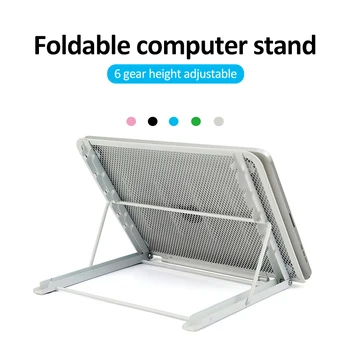 

Fashion Portable Adjustable Angle Stand Holder Foldable Durable Support Bracket Mount For Tablet For ipad Or Slim Laptop