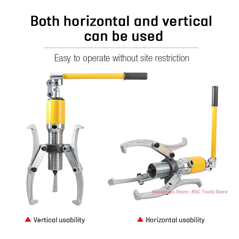 

YL-10 Wheel Bearing Puller Hydraulic Gear Puller 10Ton Hydraulic Bearing Puller Hydraulic Removal Tool