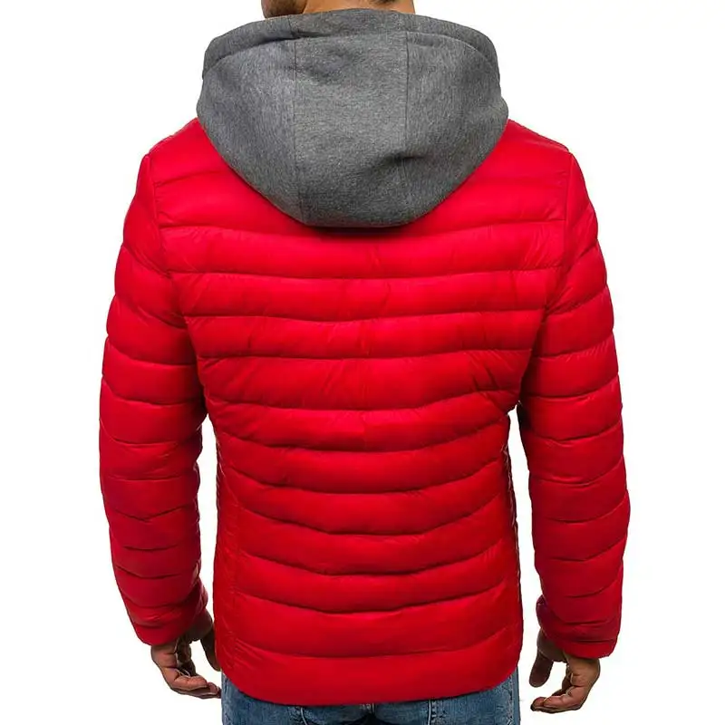 Zogaa Winter Jacket Men Hooded Coat Causal Zipper Men's Jackets Parka Warm Clothes Men Streetwear Clothing For Men