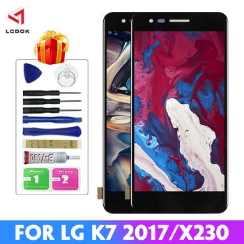 

100% Tested LCD For LG K7 2017 X230 X230Z X230DSF X230I LCD Display Touch Screen Digitizer Assembly Panel Replacement Parts