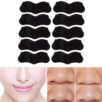 

10pcs Nose Blackhead Remover Mask Peel Mask Pore Strip Face Cleanser Blackhead Mask Acne Spot Treatment Oil Control Skin Care