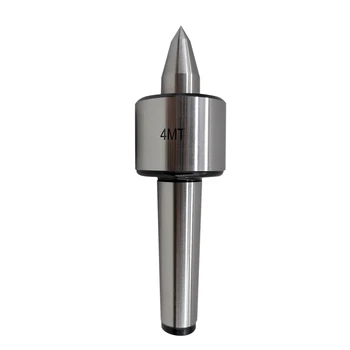 

Mt4 Long Nose Live Tip Morse Taper Shank 4 Triple Ball Bearing Design, Lathe