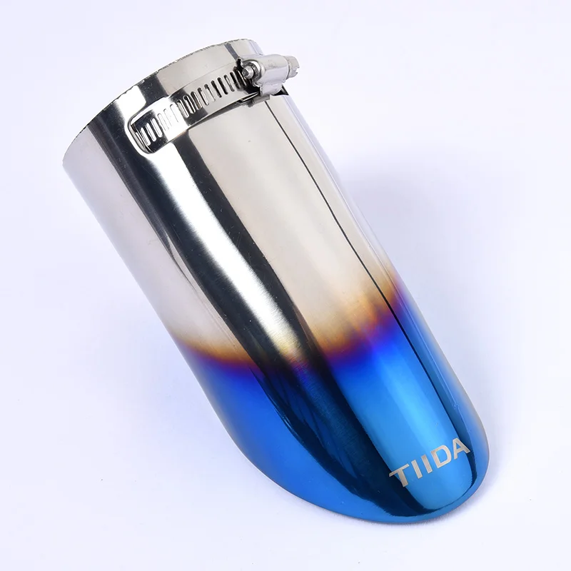 Aiwins для TIIDA 2011- автомобильный глушитель внешняя Концевая труба посвящает выход стальной выхлопной наконечник хвост 1 шт